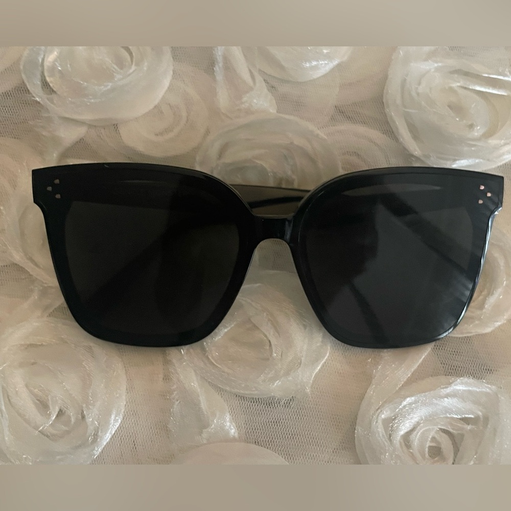 GENTLE MONSTER Black Oversized Sunglasses